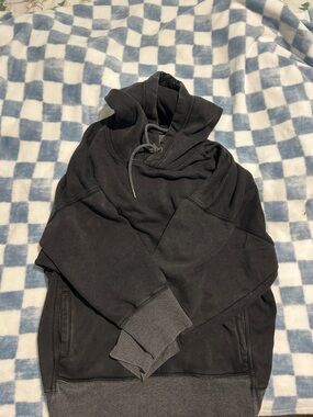 FP Movement by Free People Black Hooded Pullover Sweatshirt